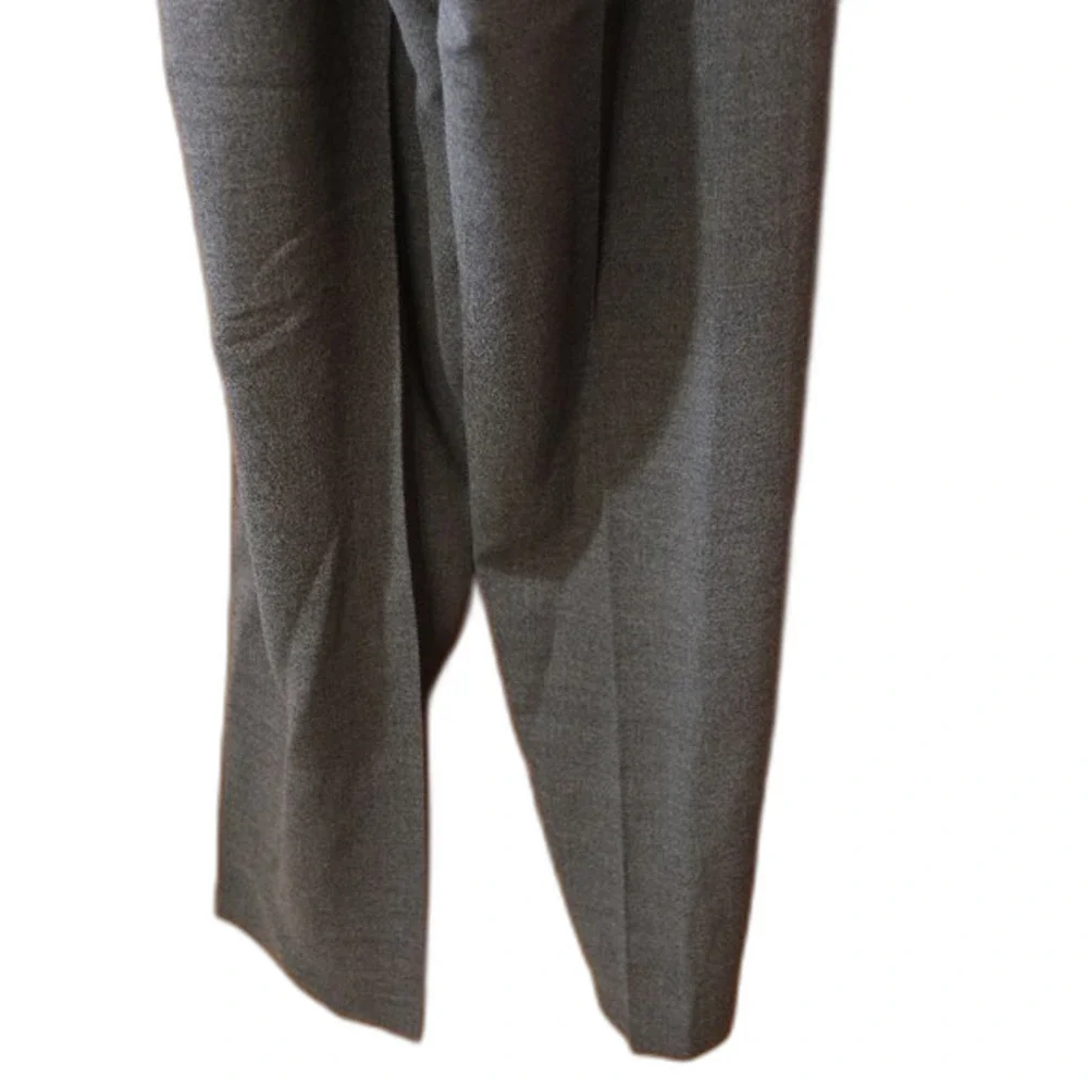 Vintage Tahari Gray Green Matching Long Line Blazer & Pants Suit Set 12